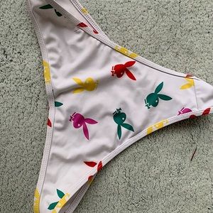 Playboy High Cut Bikini Bottoms